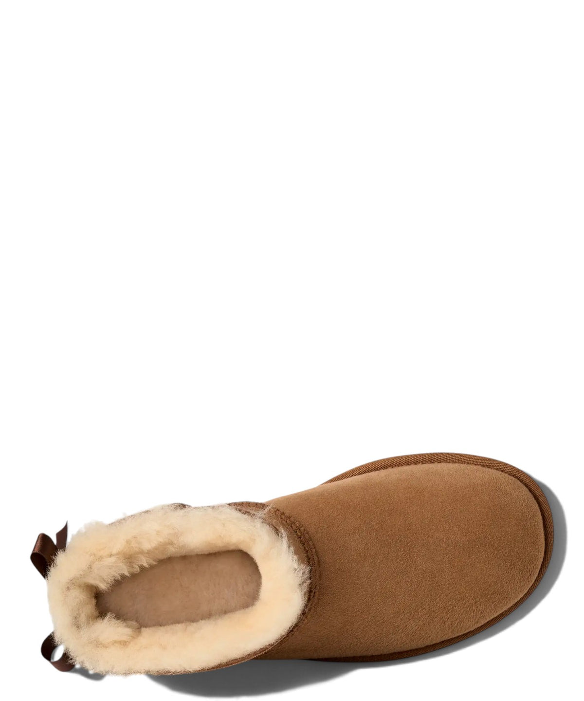 Bottes femme UGG Ultra Mini Bailey Bow en peau lainée
