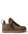 Baskets UGG Lowmel Spotted en daim à motif animalier