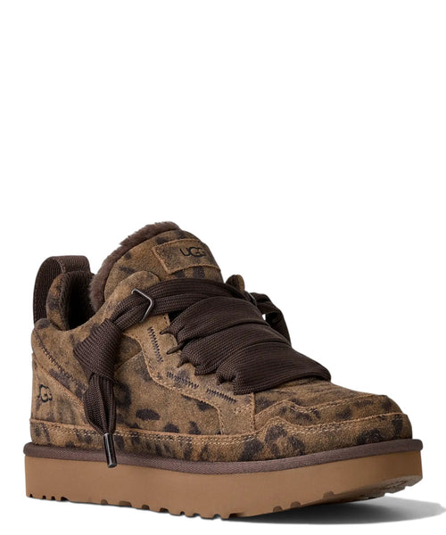 Baskets UGG Lowmel Spotted en daim à motif animalier