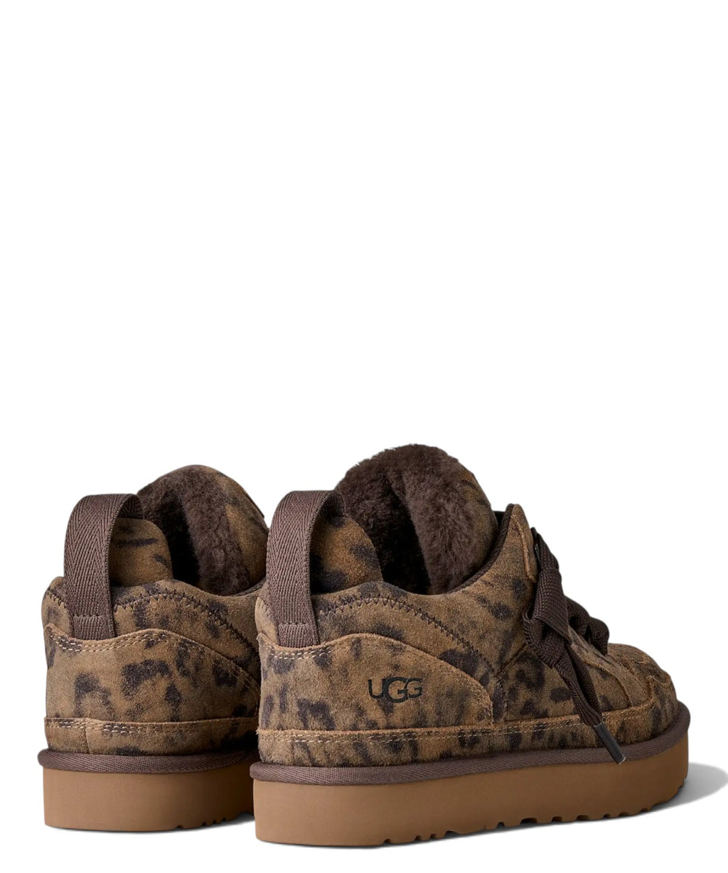 Baskets UGG Lowmel Spotted en daim à motif animalier