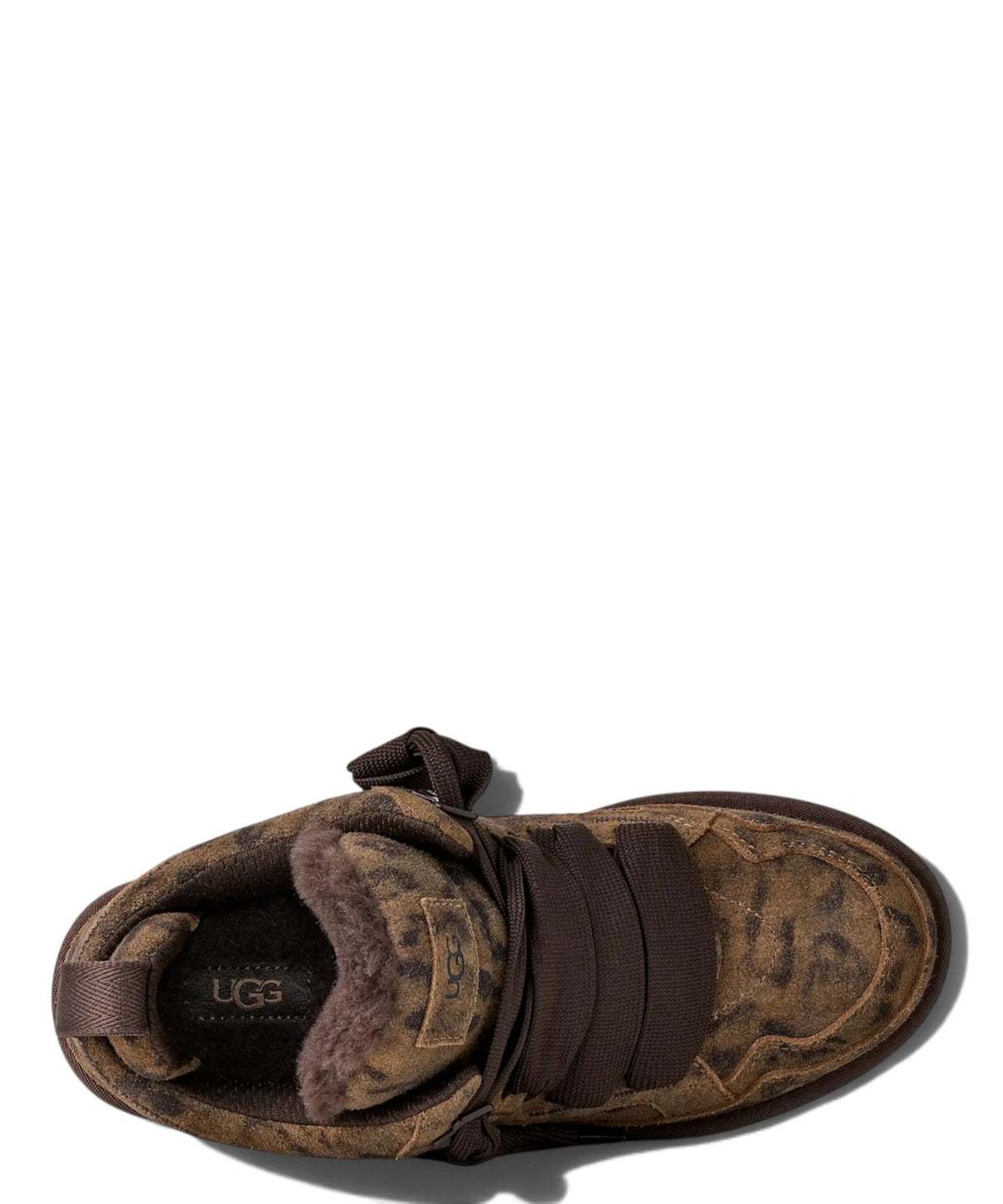 Baskets UGG Lowmel Spotted en daim à motif animalier