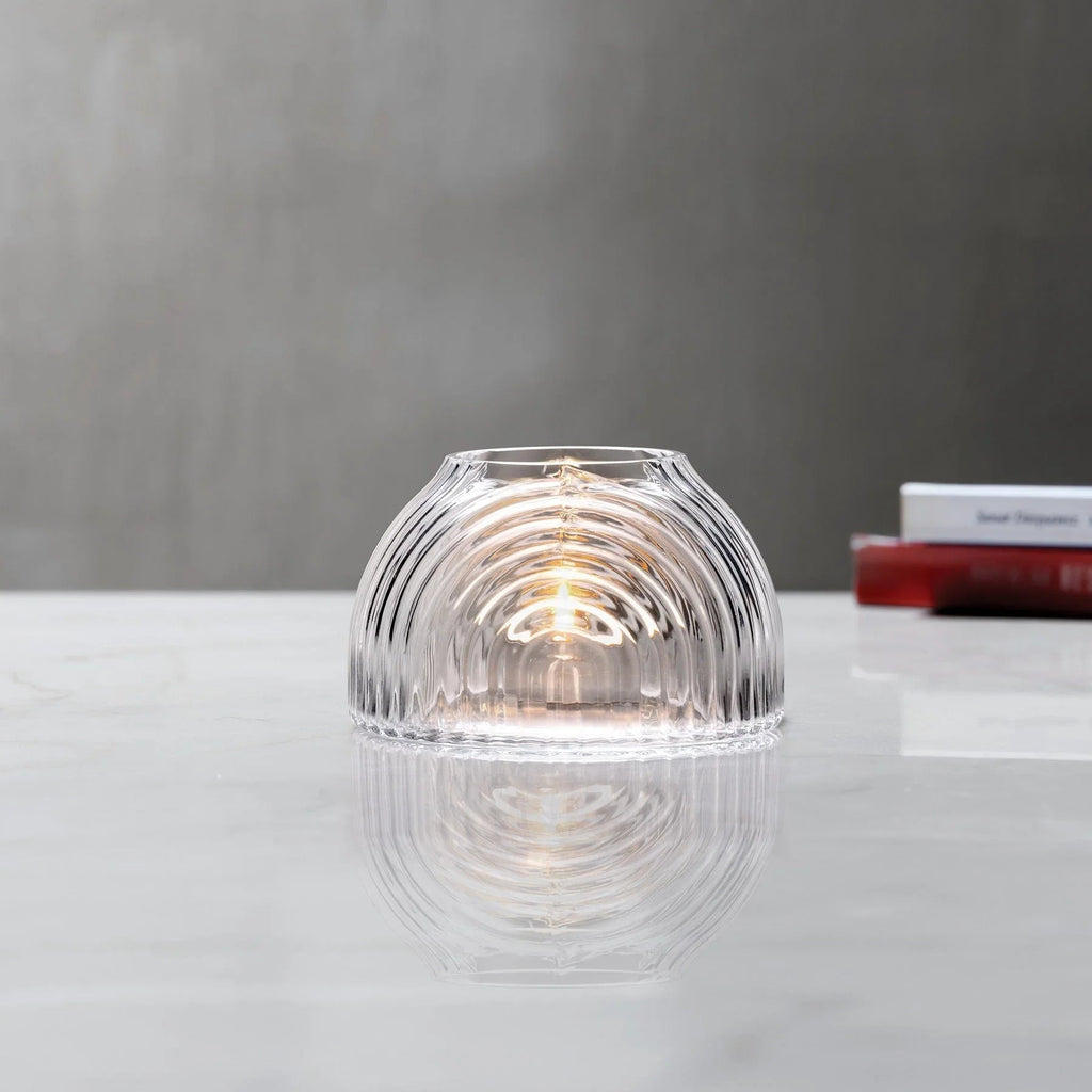 Portatealight Ilo con base in rame