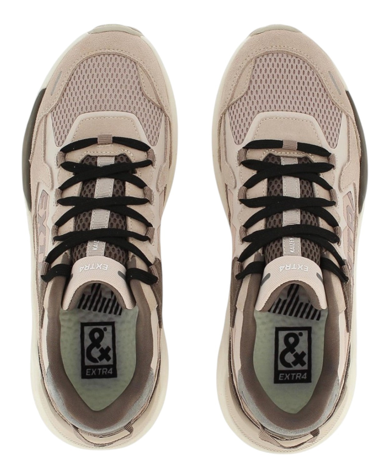 Baskets Homme Kaizen XL 1.07 en Nylon et Suède
