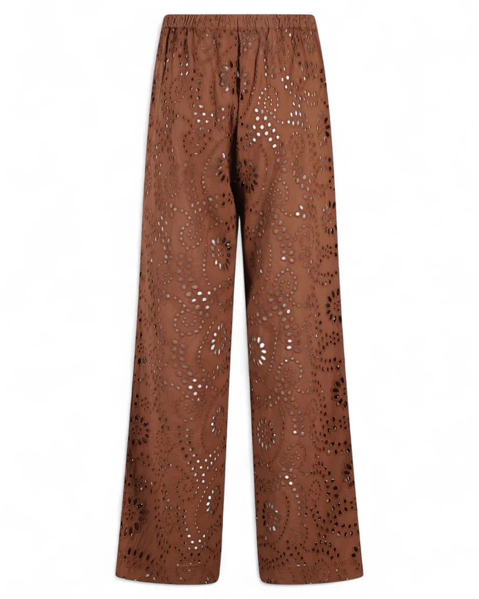 Pantaloni Inez in Cotone Sangallo-Mc2 Saint Barth-Pantaloni-Vittorio Citro Boutique