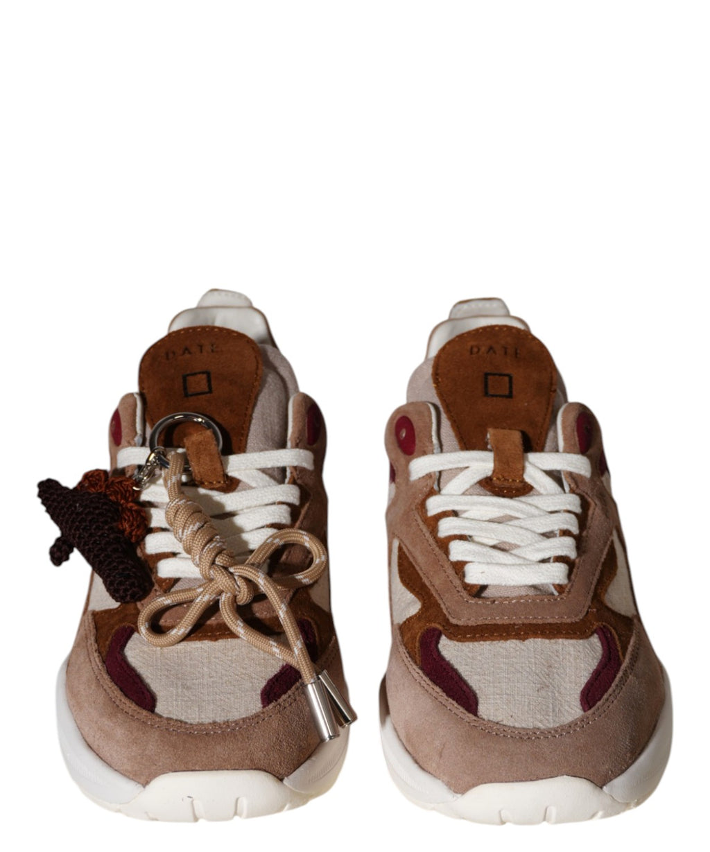 Baskets D.A.T.E. Fuga Lin avec Lacets Charm