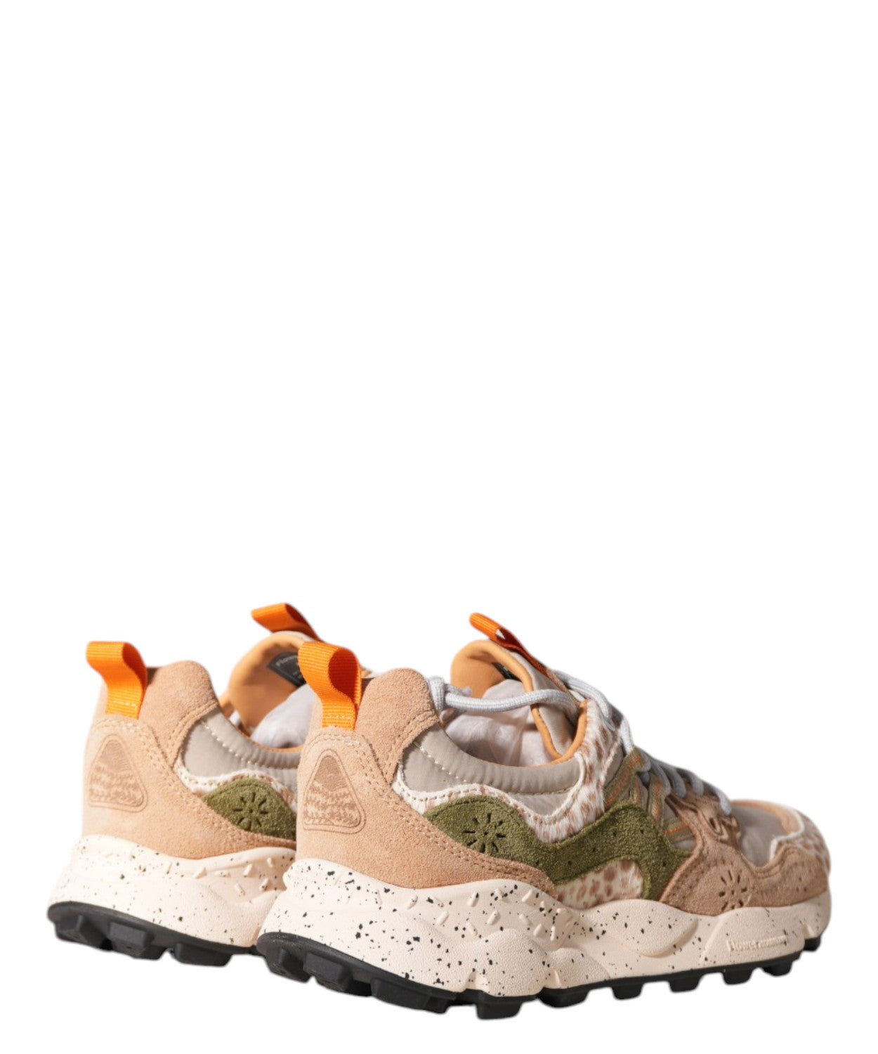 Sneakers Flower Mountain Yamano 3 in Suede e Cavallino