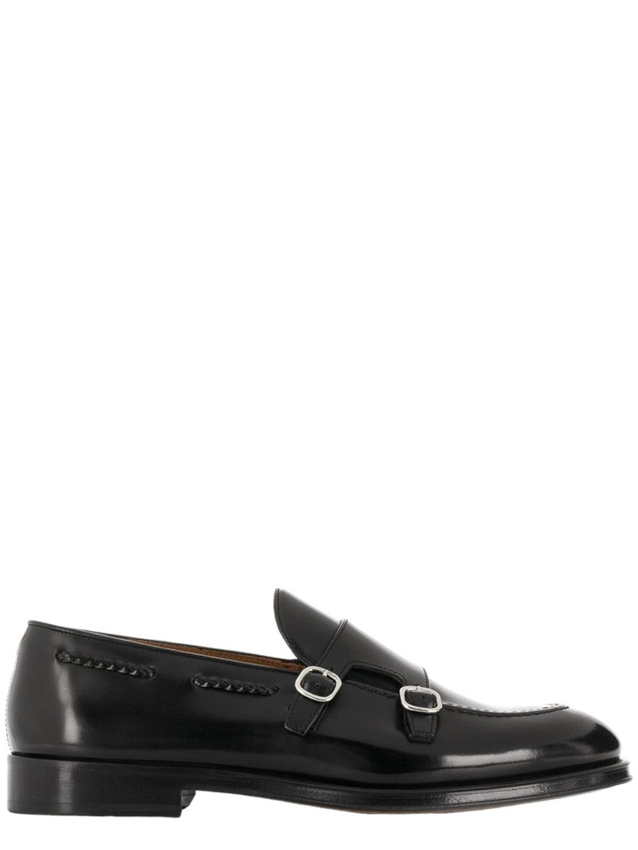 Monkstrap Verniciate in Pelle con Doppia Fibbia-Mocassini-Doucal'S-Vittorio Citro Boutique