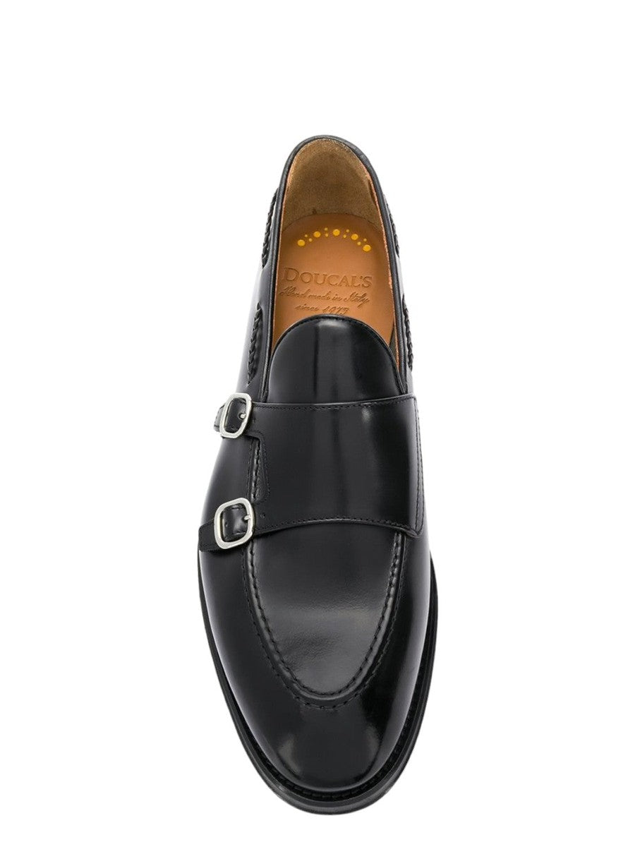 Monkstrap Verniciate in Pelle con Doppia Fibbia-Mocassini-Doucal'S-Vittorio Citro Boutique