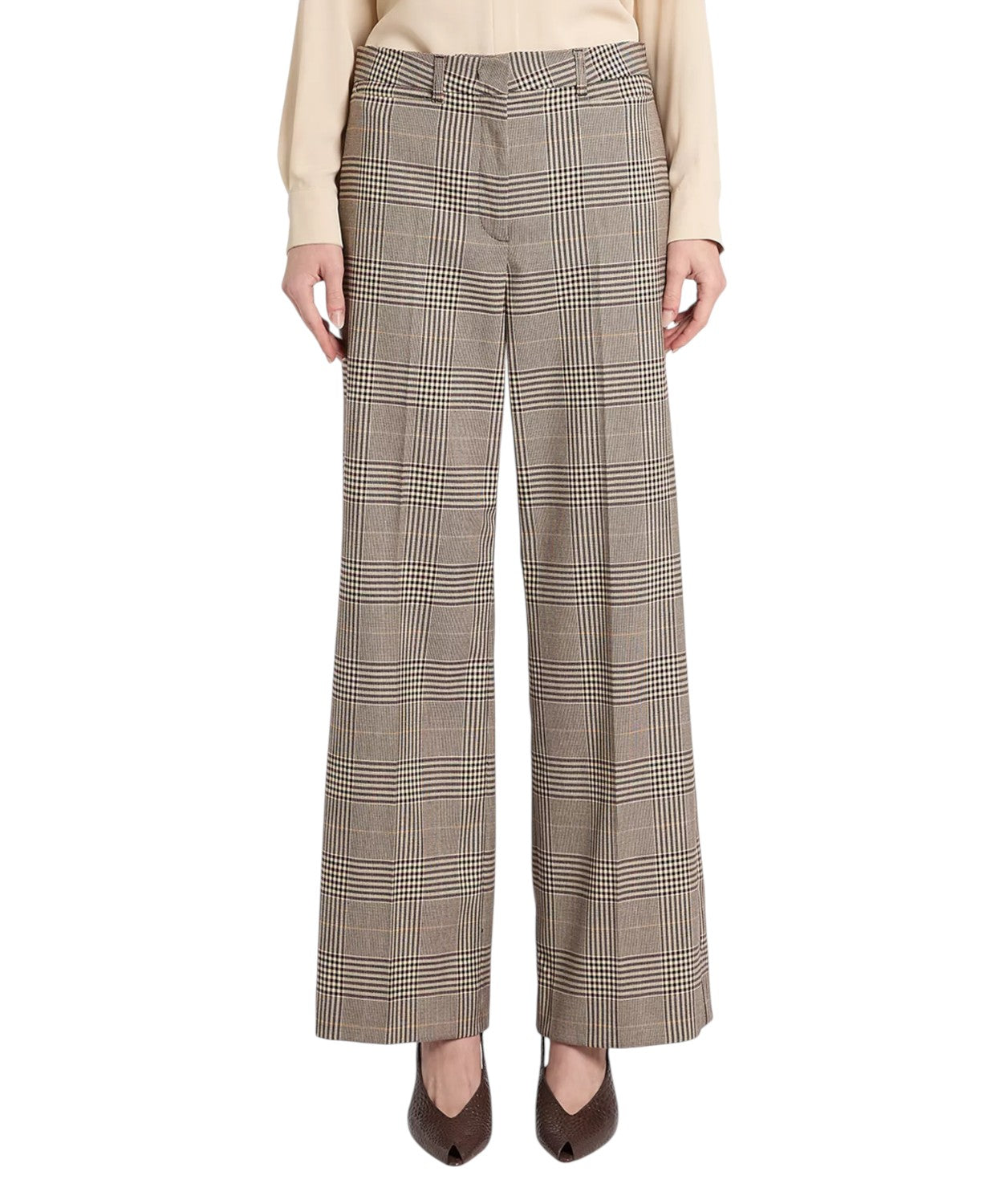 Pantaloni Glen Plaid Marella CANAPA
