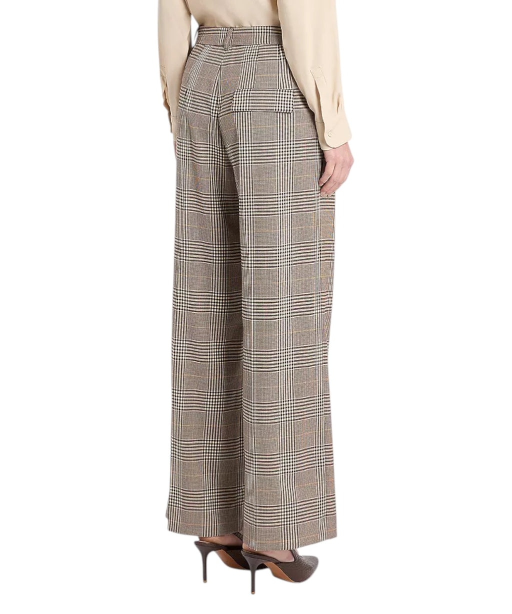Pantaloni Glen Plaid Marella CANAPA