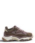 Sneakers ASH Addict 01 in pelle e tessuto con suola alta