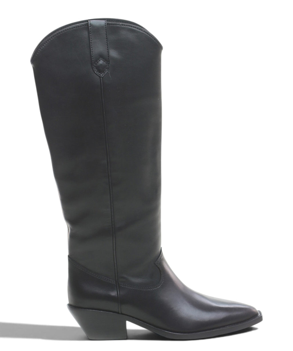Stivale ASH Dolly01 in Pelle con Tacco Largo