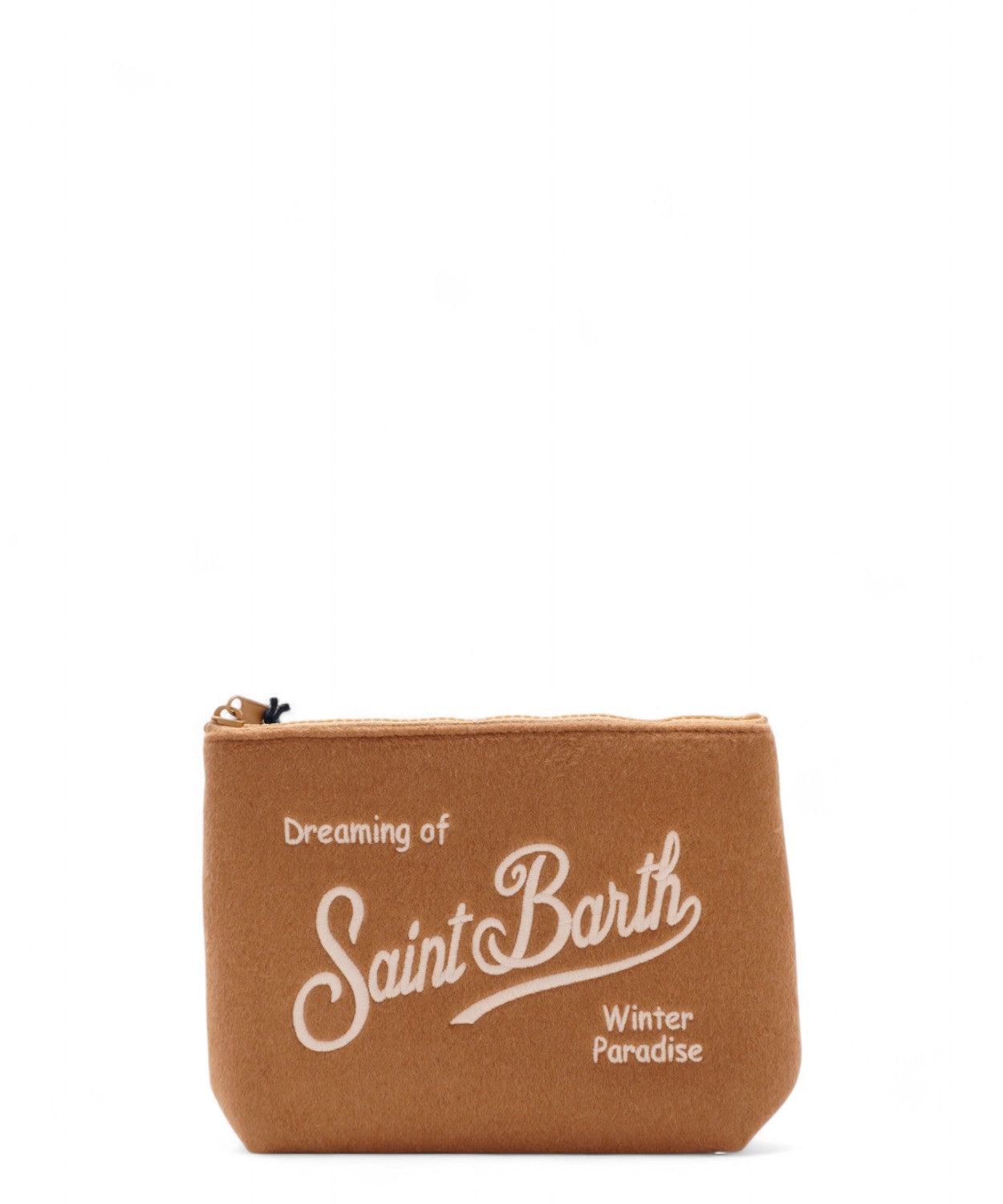 Aline Felt in misto lana con logo-Mc2 Saint Barth-Pochette-Vittorio Citro Boutique