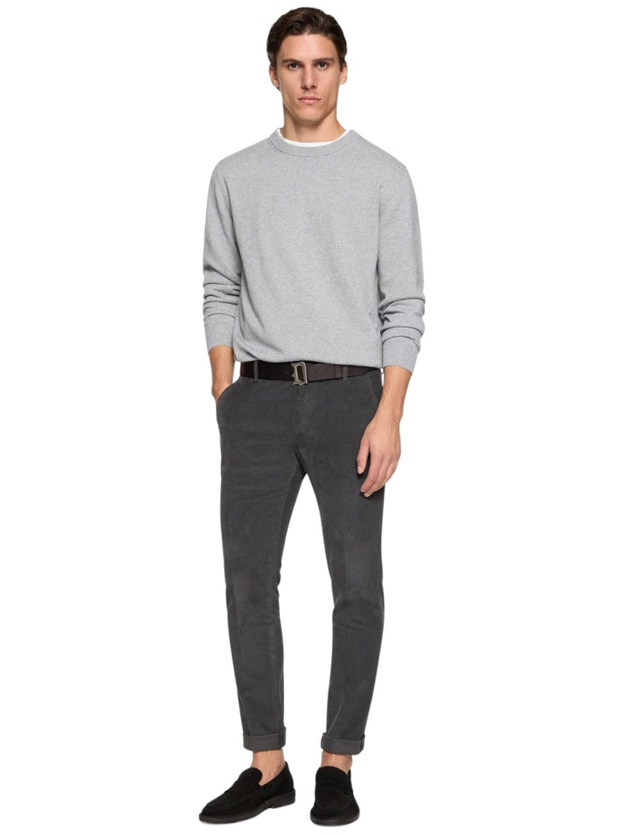 Pantaloni Gaubert slim in velluto-Dondup-Pantaloni-Vittorio Citro Boutique