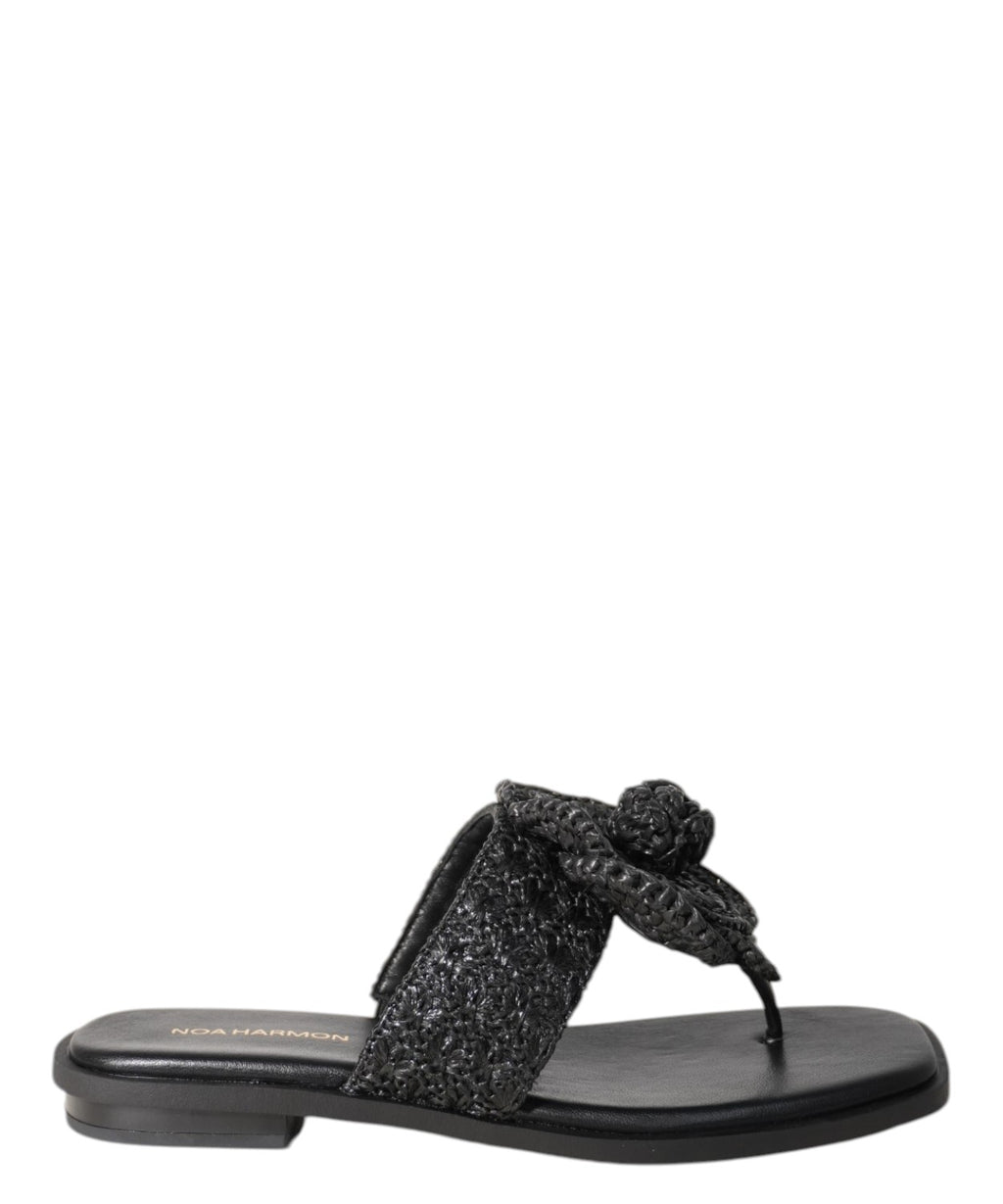 Sandale d'été femme Noa Harmon Acacia avec fleur