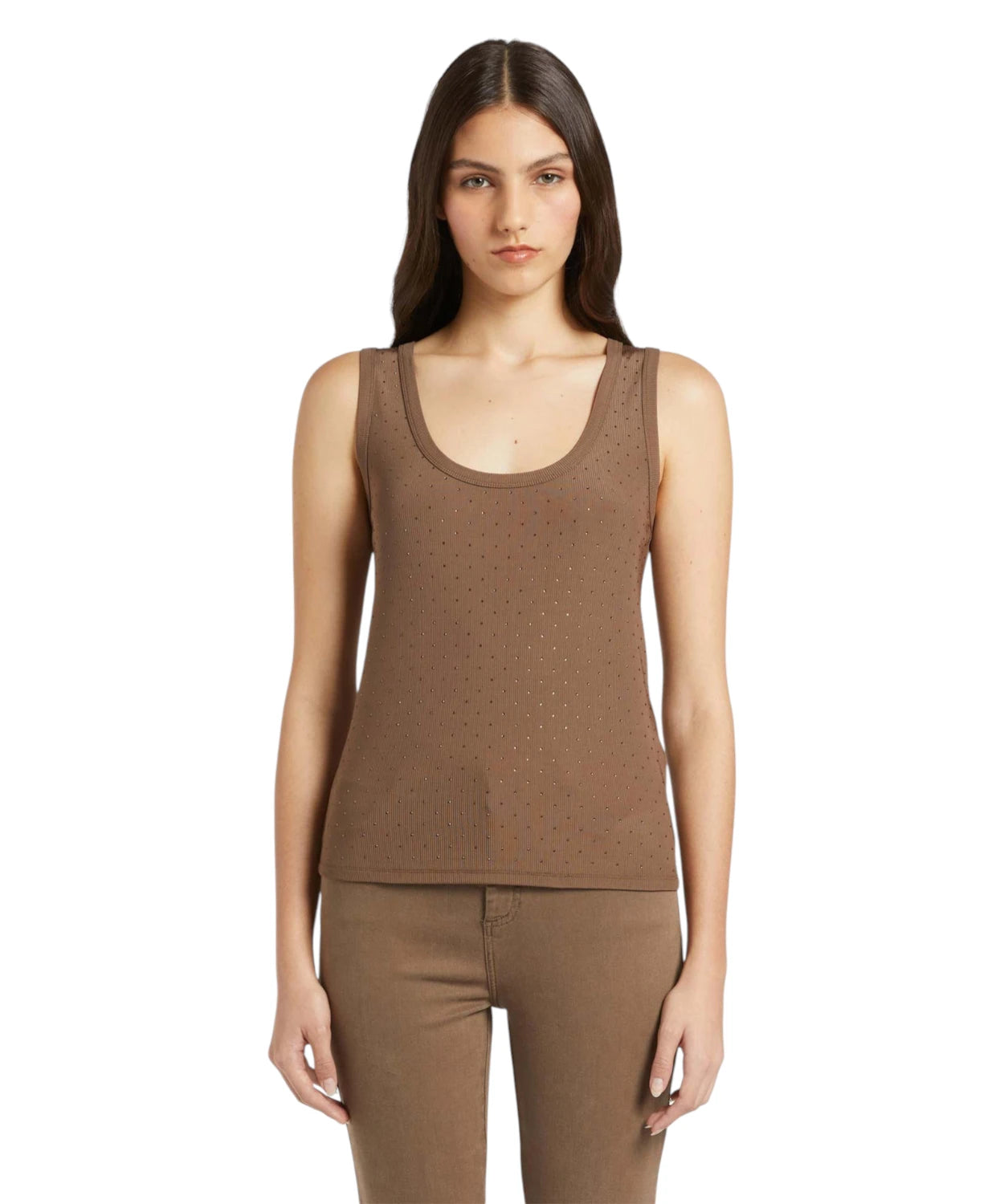 Top Marella MORATABLING con Strass