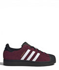 Baskets Adidas Superstar II W Bordeaux Noir