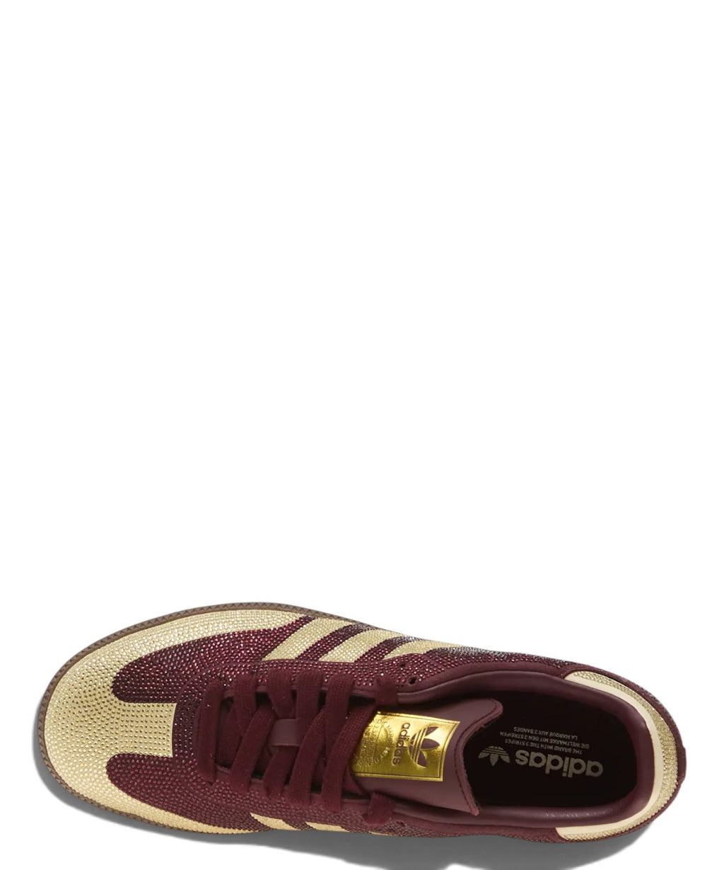 Adidas Samba OG avec strass et semelle en caoutchouc