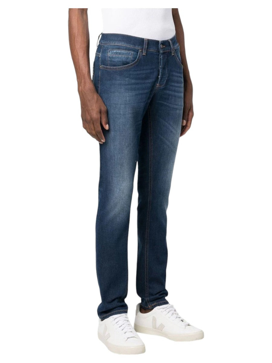 Jeans Dritti a Vita Media-Dondup-Jeans-Vittorio Citro Boutique