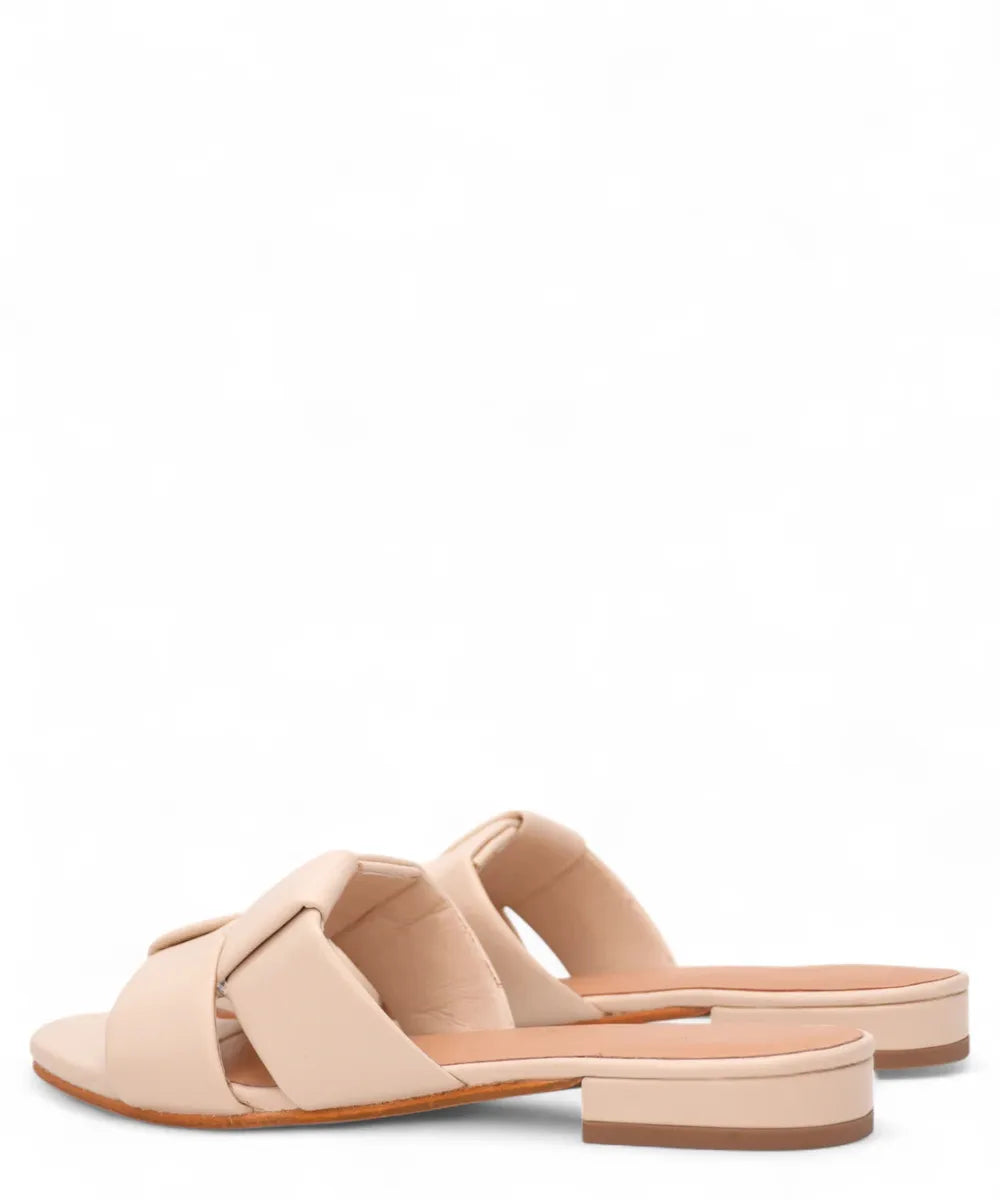 Ciabattina con Fascia Intrecciata-Parodi Shoes-Ciabatte-Vittorio Citro Boutique