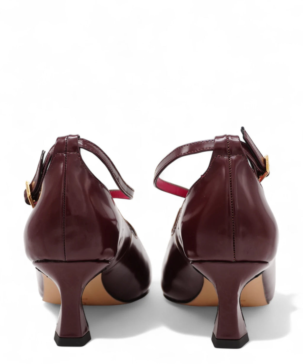 Décolleté Bordeaux Donna Tacco 5cm-Vittoriocitro-Décolleté-Vittorio Citro Boutique