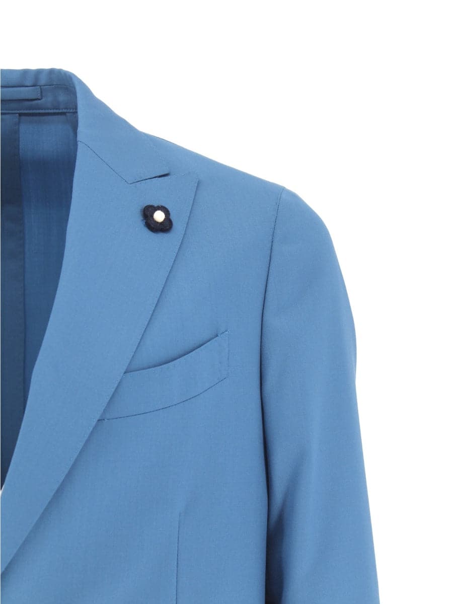 Abito azzurro special line-Abiti-Lardini-Vittorio Citro Boutique