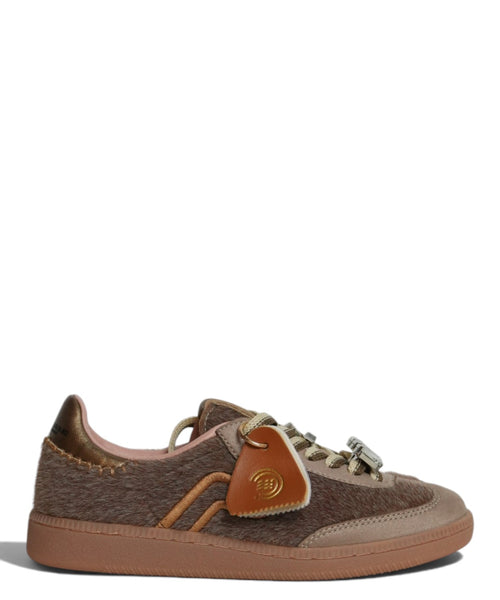 Sneakers Primabase donna in cavallino con charms