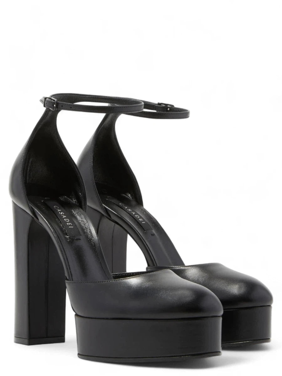 Plateau Betty Casadei in Pelle-Scarpe con tacco-Casadei-Vittorio Citro Boutique