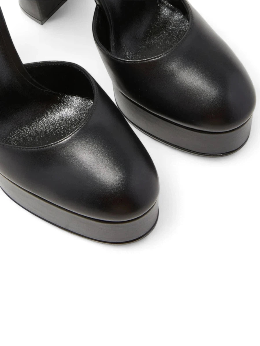 Plateau Betty Casadei in Pelle-Scarpe con tacco-Casadei-Vittorio Citro Boutique