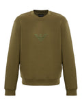 Felpa Emporio Armani Uomo Essentials in Jersey Stretch