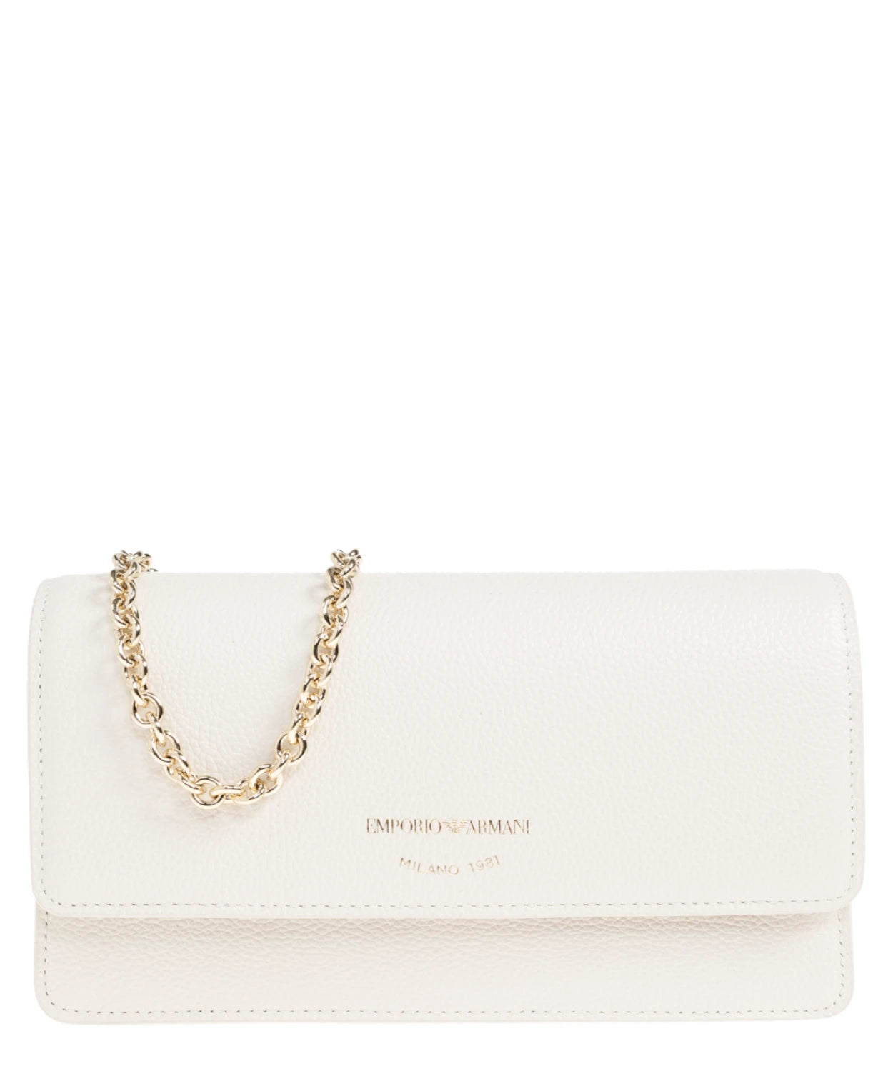 Mini Bag Emporio Armani con Tracolla e Pelle Bottalata