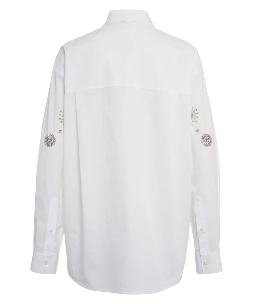 Chemise PINKO Carley en coton avec strass