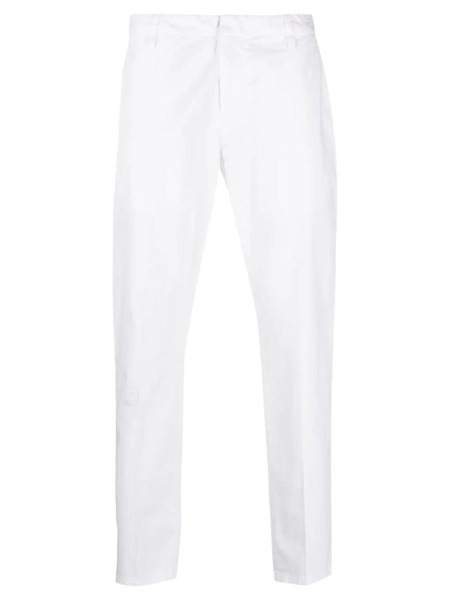 Pantaloni Alfredo Slim in Gabardina Leggera-Dondup-Pantaloni-Vittorio Citro Boutique