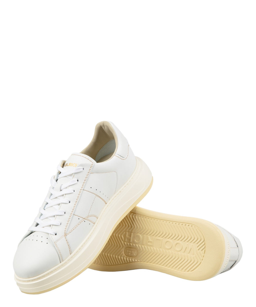 Baskets Woolrich Arrow Homme Cuir