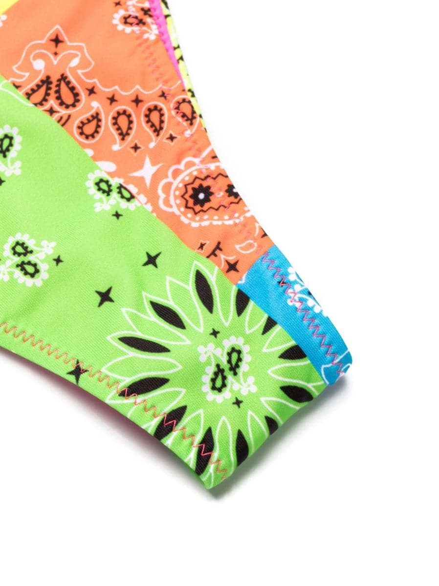 Slip Virgo con stampa bandana-Costumi da bagno-Mc2 Saint Barth-Vittorio Citro Boutique