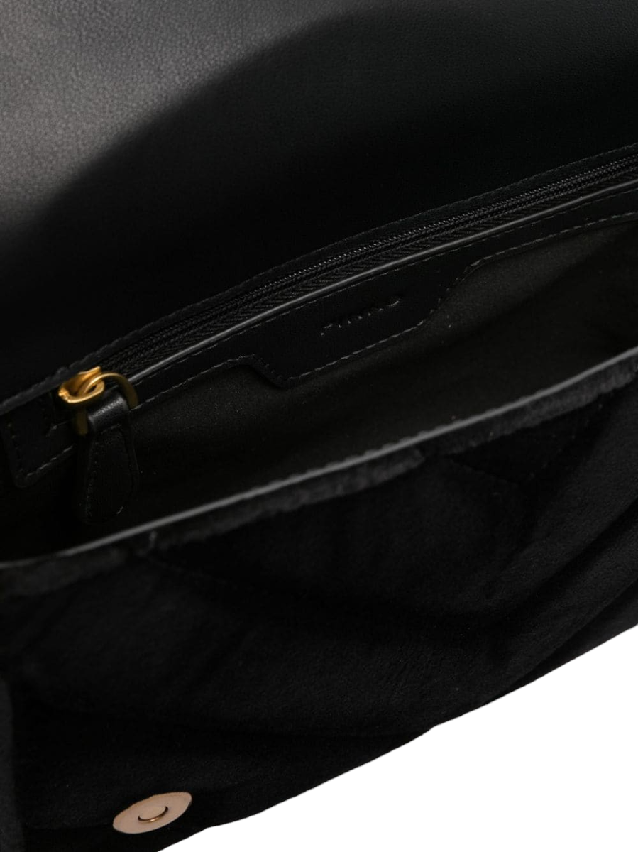 Borsa a tracolla con borchie Love Click-Pinko-Borse a spalla-Vittorio Citro Boutique