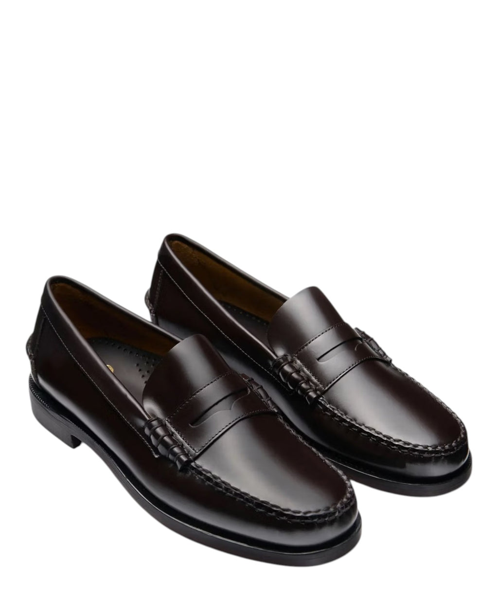 Classic Dan Woman - Mocassin Penny Loafer en cuir pleine fleur
