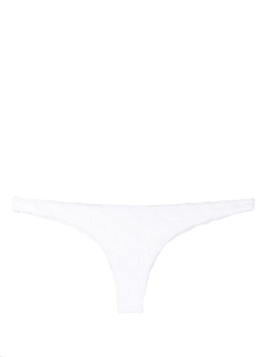 Slip bikini Naomi a quadri goffrati-Mc2 Saint Barth-Costumi da bagno-Vittorio Citro Boutique