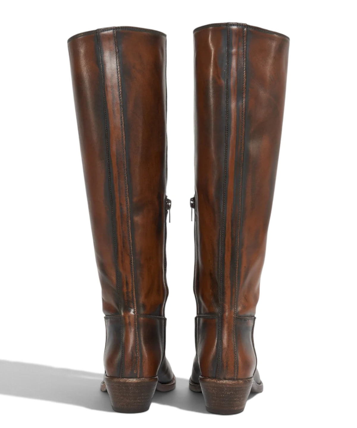 Botte texane pour femme Archyve en cuir à effet vieilli