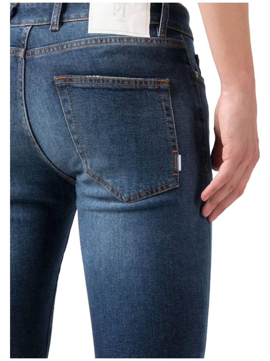Jeans skinny rock a vita bassa-Pt Torino-Jeans-Vittorio Citro Boutique