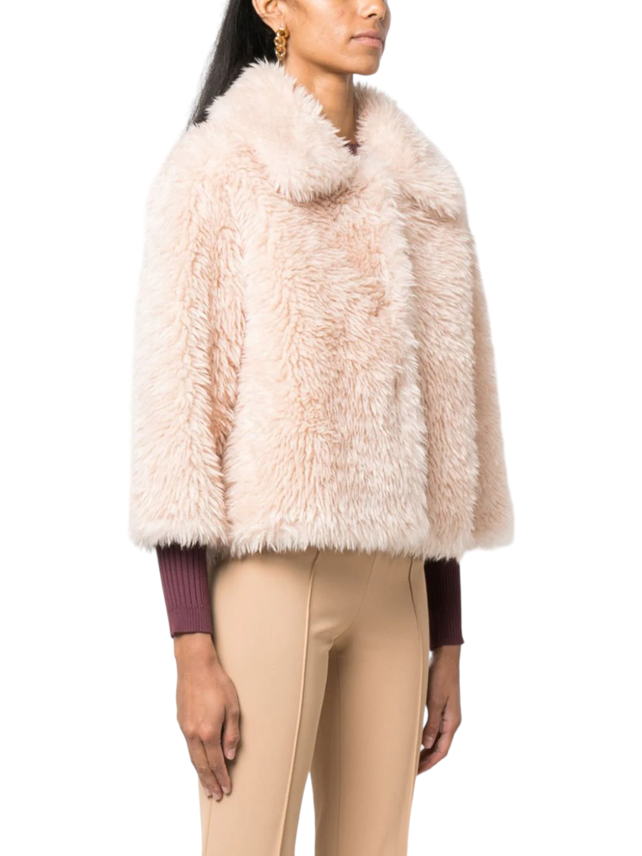 Giacca corta in ecopelliccia-Liu-Jo-Pellicce e shearling-Vittorio Citro Boutique