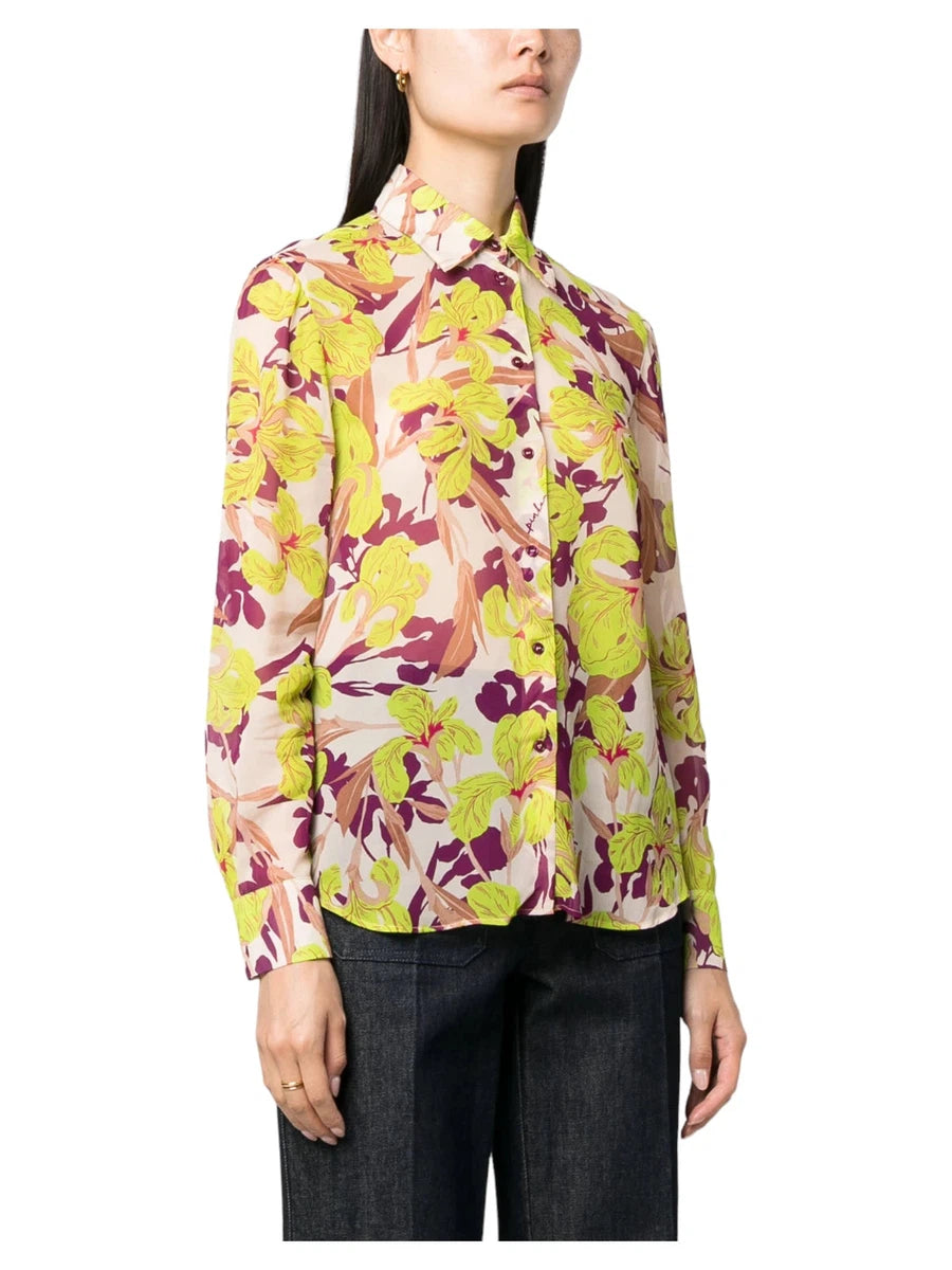 Smorzare camicia floreale-Camicie-Pinko-Vittorio Citro Boutique