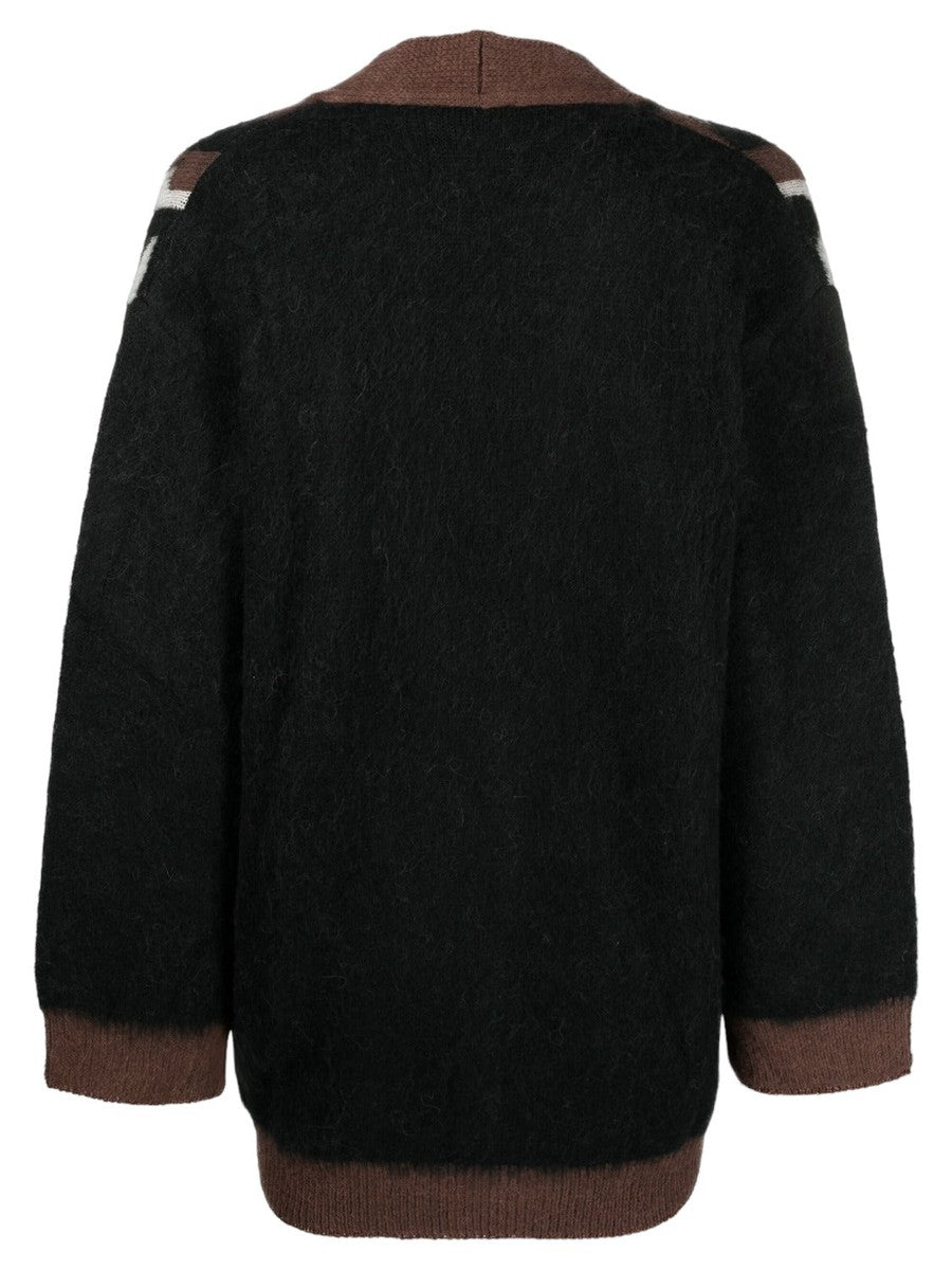 Cardigan jacquard-Liu-Jo-Maglieria-Vittorio Citro Boutique