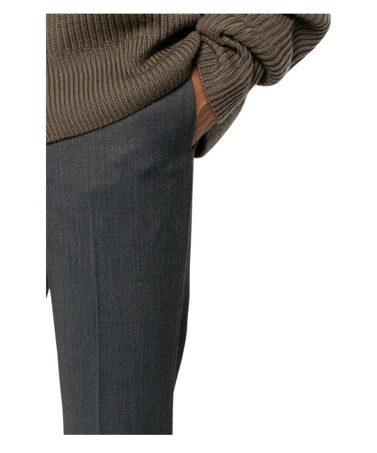 Pantaloni Skinny fit in lana-Pt Torino-Pantaloni-Vittorio Citro Boutique