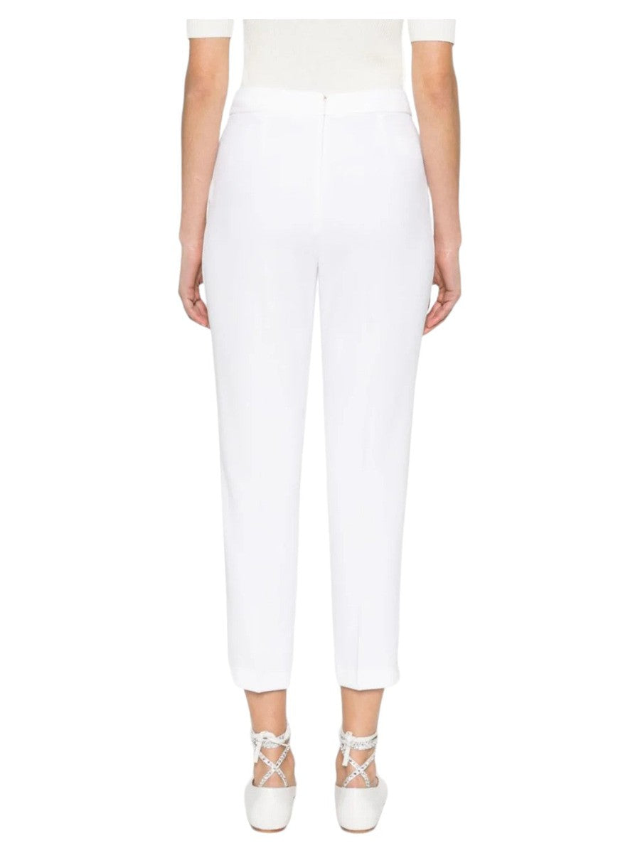 Pantaloni Parano Slim Crêpe Stretch-Pinko-Pantaloni-Vittorio Citro Boutique