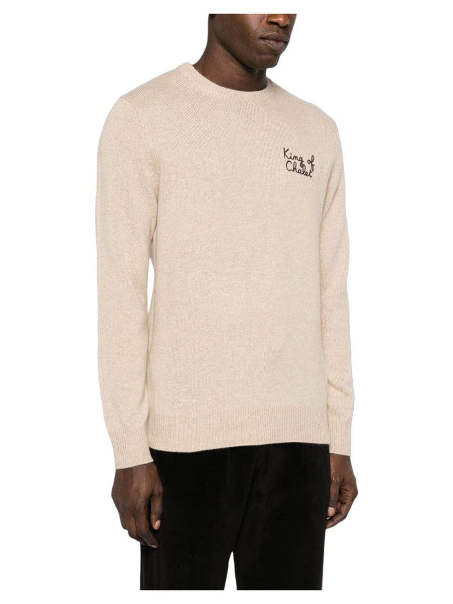 Maglione con ricamo King Chalet-Mc2 Saint Barth-Maglieria-Vittorio Citro Boutique