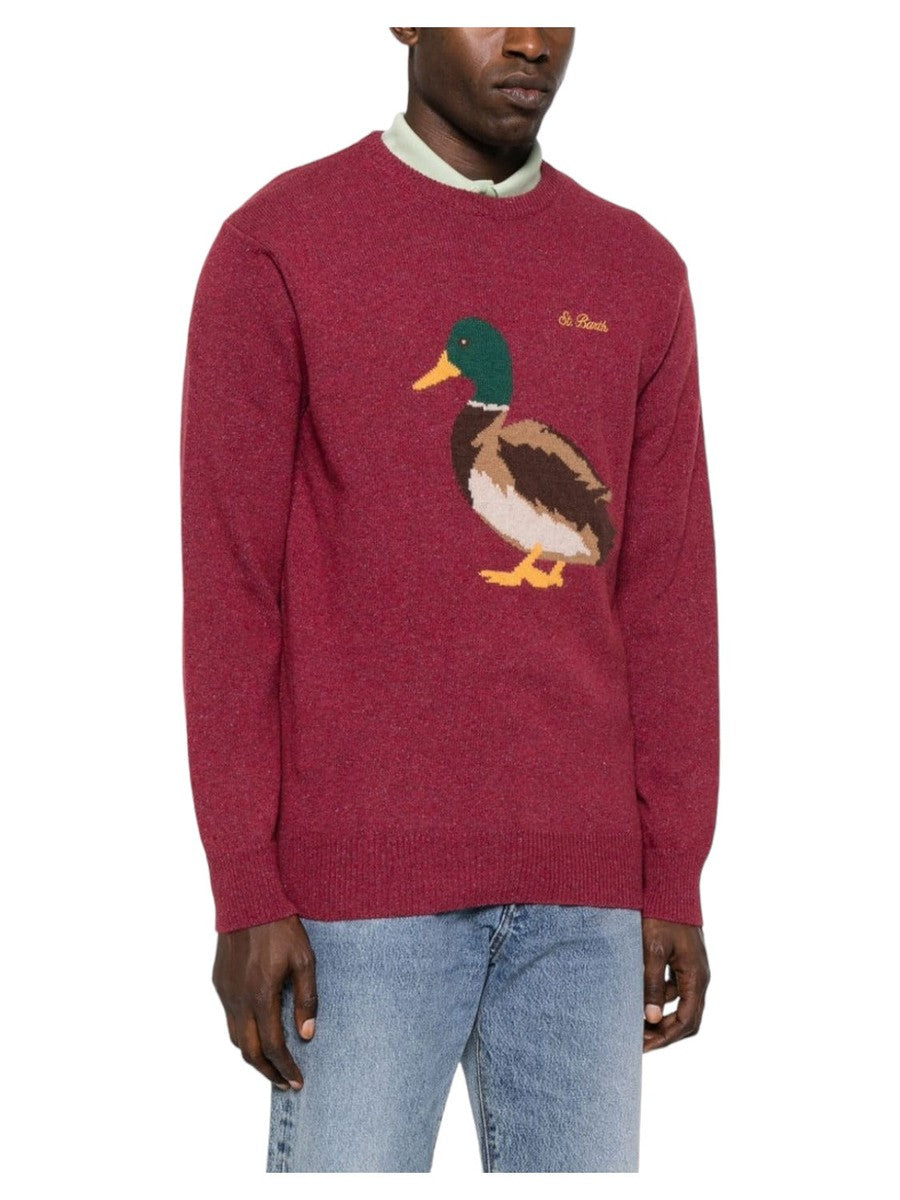 Maglione con stampa-Mc2 Saint Barth-Maglieria-Vittorio Citro Boutique