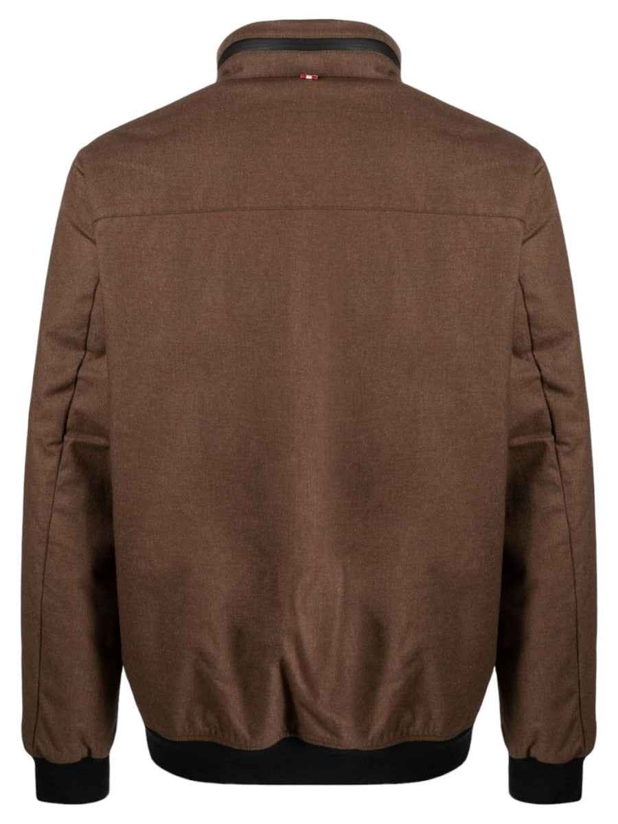 Giacca impermeabile con fodera in sherpa-Piumini-Mc2 Saint Barth-Vittorio Citro Boutique