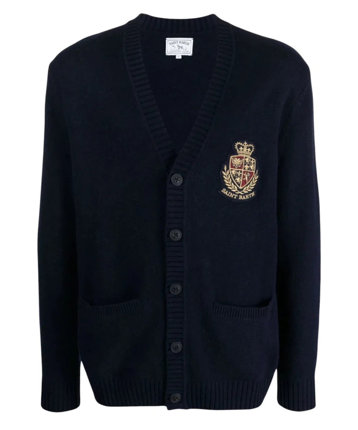 Cardigan Varsity con Tasche Anteriori-Mc2 Saint Barth-Maglieria-Vittorio Citro Boutique