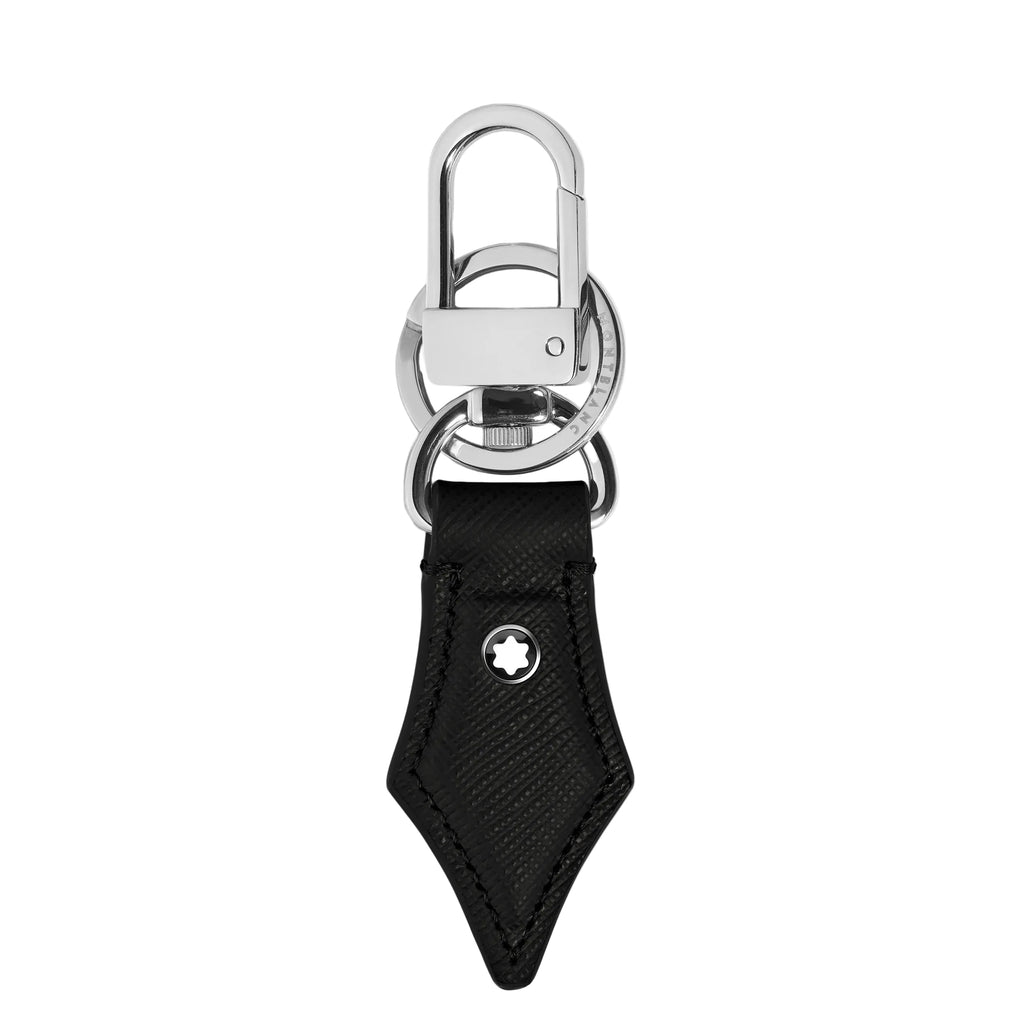 Porte-clés Montblanc en forme de plume en cuir
